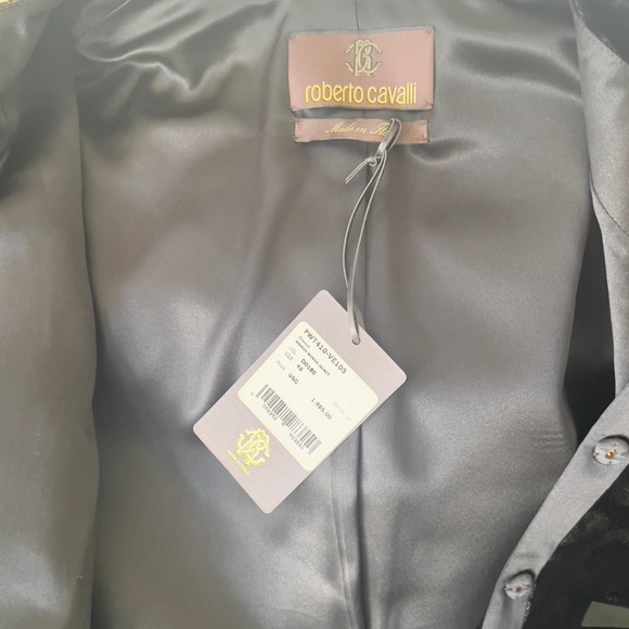 Roberto Cavali Cheetah  Woven Jacket - Picture 2 of 5